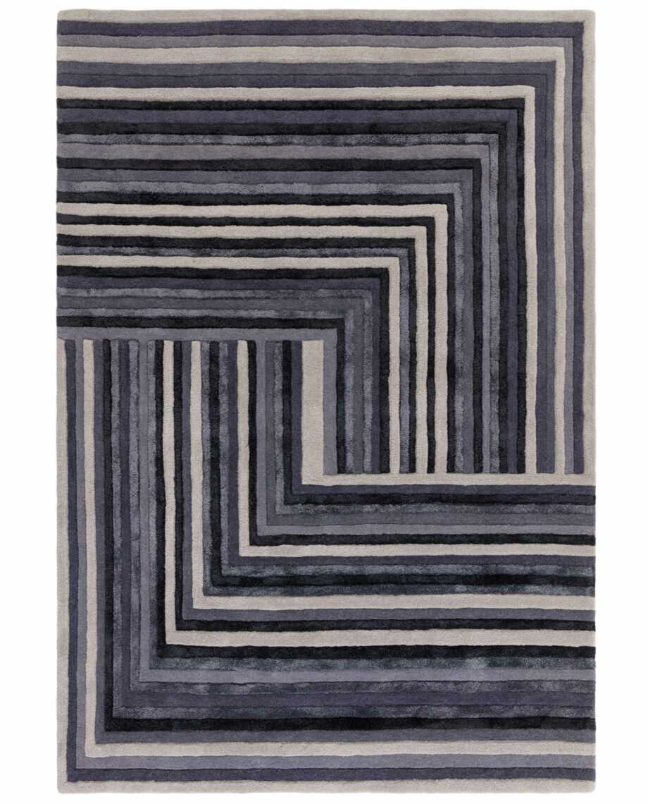 Asiatic tapijt Matrix 81 Network Indigo