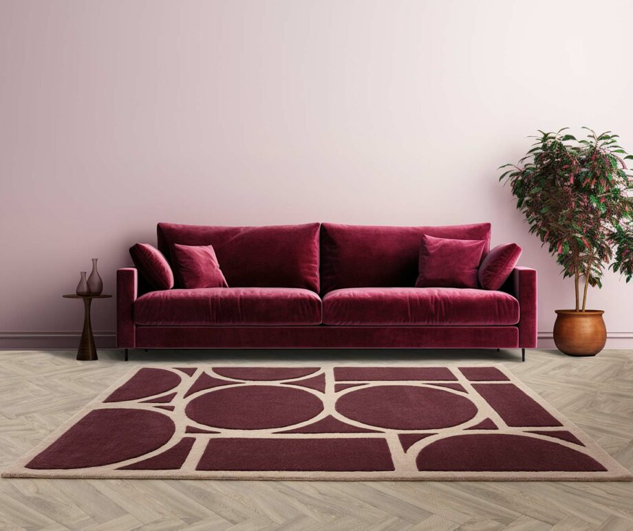 Asiatic tapijt Metro Plum interior new