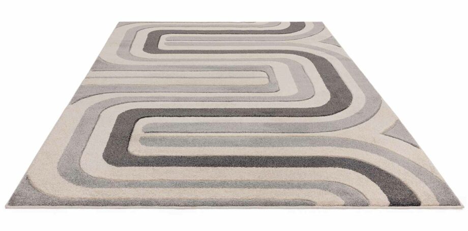 Asiatic tapijt Sketch SK17 Contour Grey 1 3D