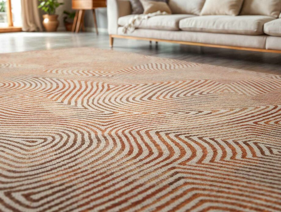 Louis De Poortere tapijt Meditation Coral 9800 Coral Indian Sand Ambiance 2
