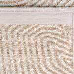 Louis De Poortere tapijt Meditation Coral 9800 Indian Sand back