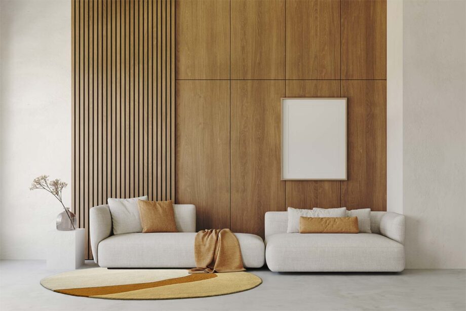 Acsento Figari Round Gold interior