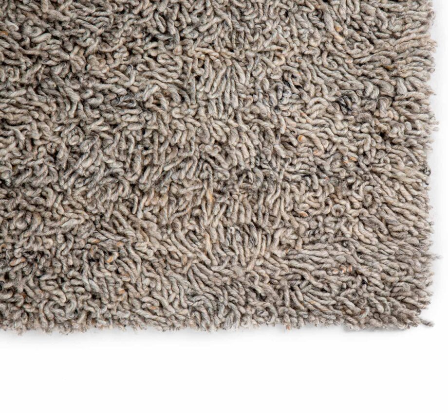 Brinker Carpets tapijt Berbero Lungo Grey top corner