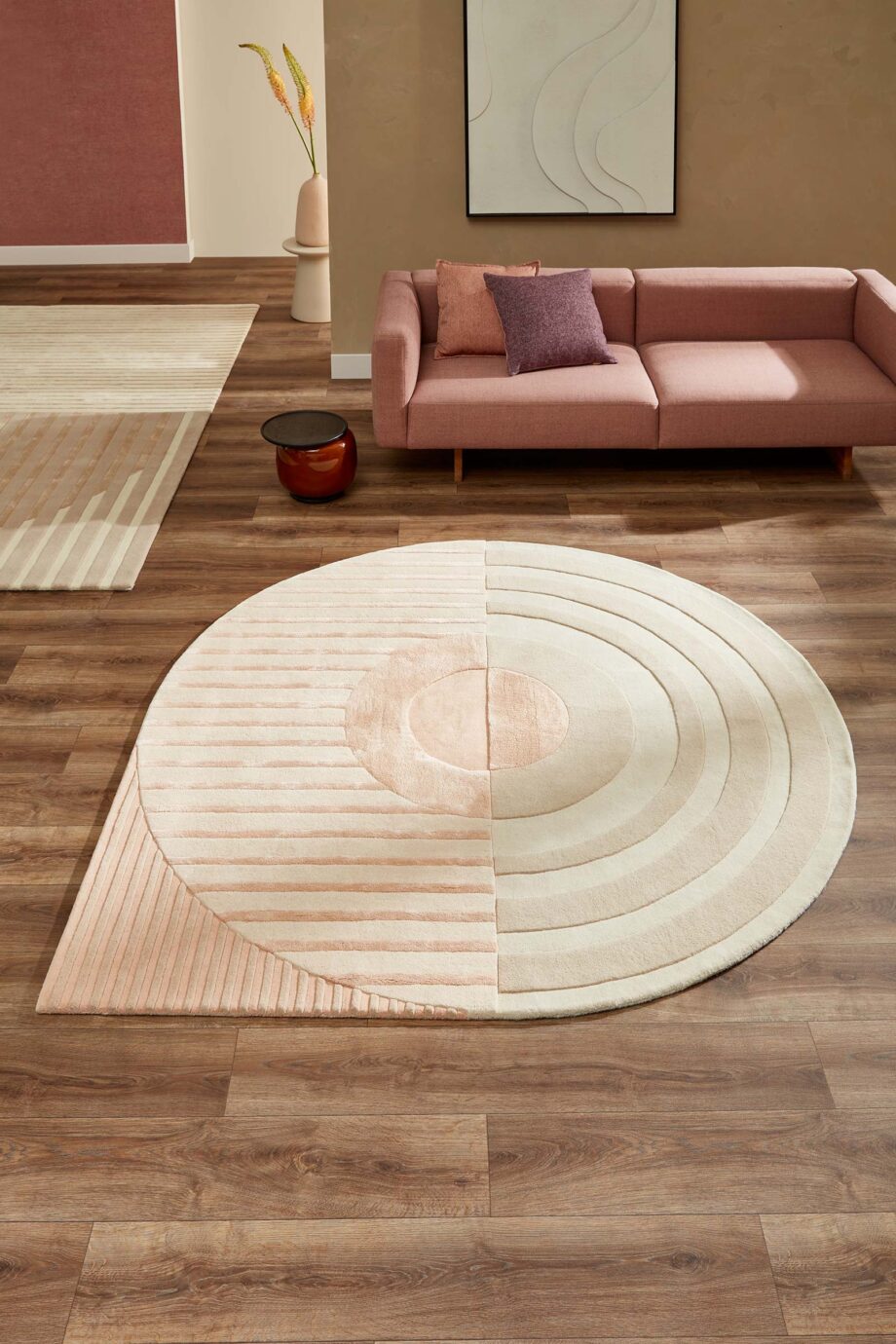 Brinker Carpets tapijt Fano Girare White Beige interior 2