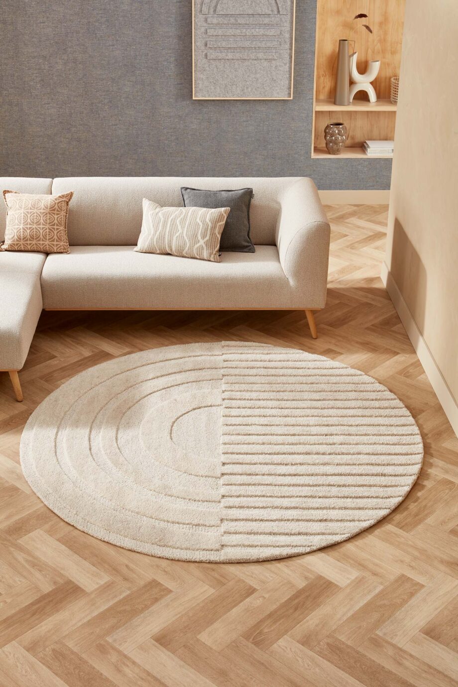 Brinker Carpets tapijt Monza Girare Light Grey interior 6
