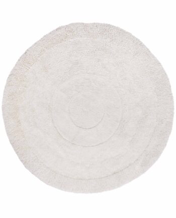 Lorena Canals Woolable tapijt Arctic Circle Sheep White Round WO ARCTIC WH 1